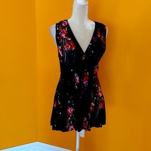 Free people sleeveless tunic like new Medium